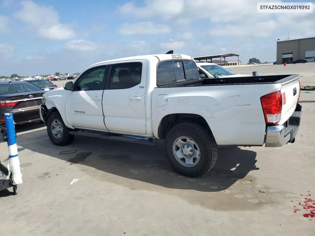 2016 Toyota Tacoma Double Cab VIN: 5TFAZ5CN4GX019392 Lot: 71762604