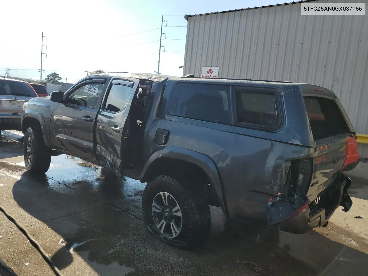 5TFCZ5AN0GX037156 2016 Toyota Tacoma Double Cab