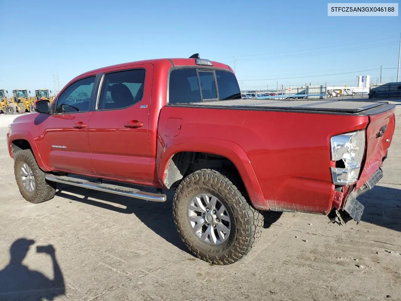 2016 Toyota Tacoma Double Cab VIN: 5TFCZ5AN3GX046188 Lot: 72222464