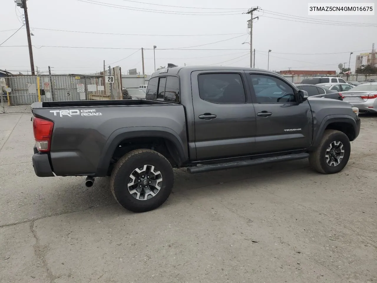 2016 Toyota Tacoma Double Cab VIN: 3TMAZ5CN4GM016675 Lot: 72733284