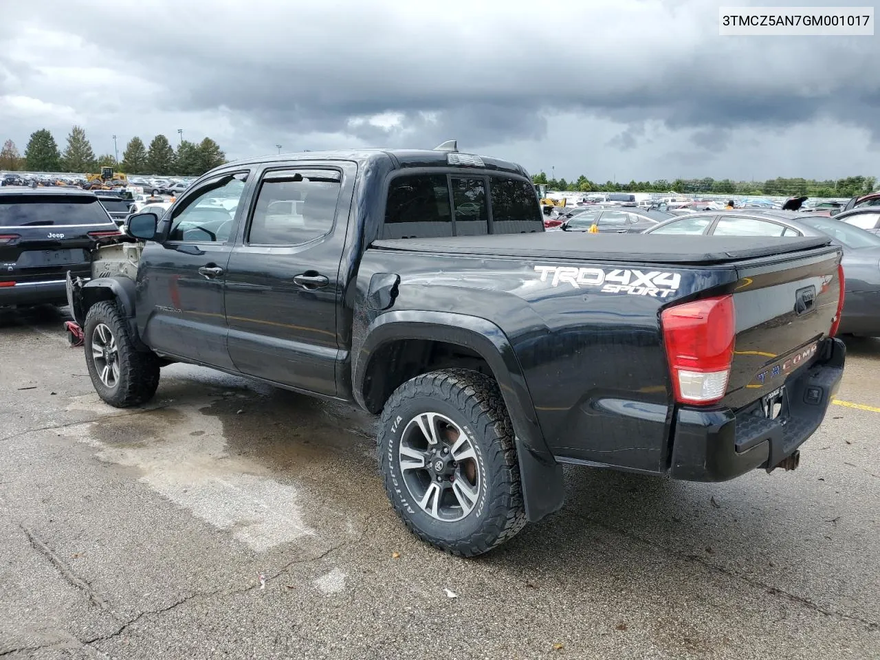 2016 Toyota Tacoma Double Cab VIN: 3TMCZ5AN7GM001017 Lot: 72854884