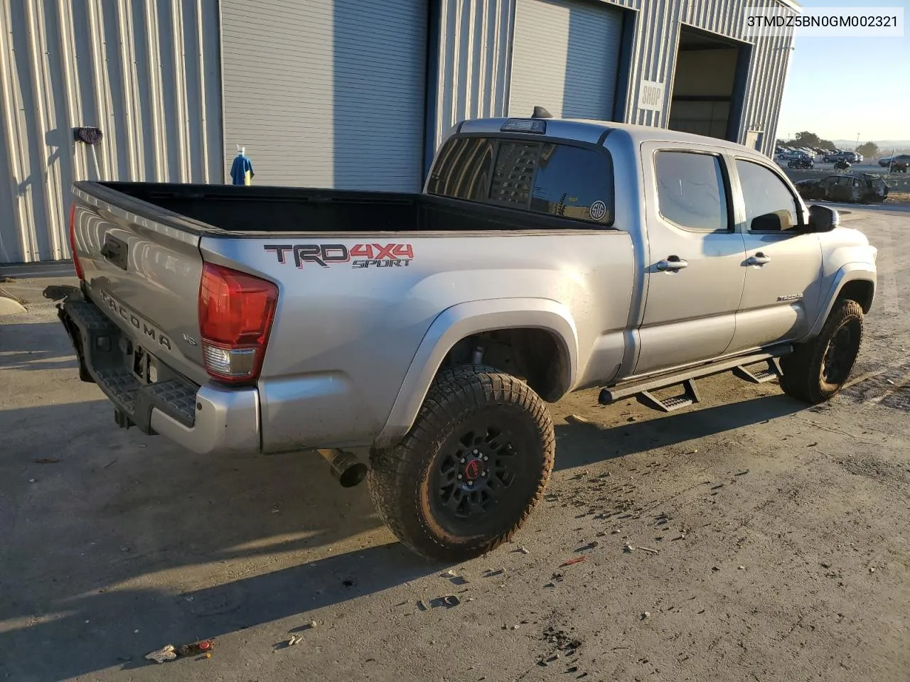 2016 Toyota Tacoma Double Cab VIN: 3TMDZ5BN0GM002321 Lot: 72987744