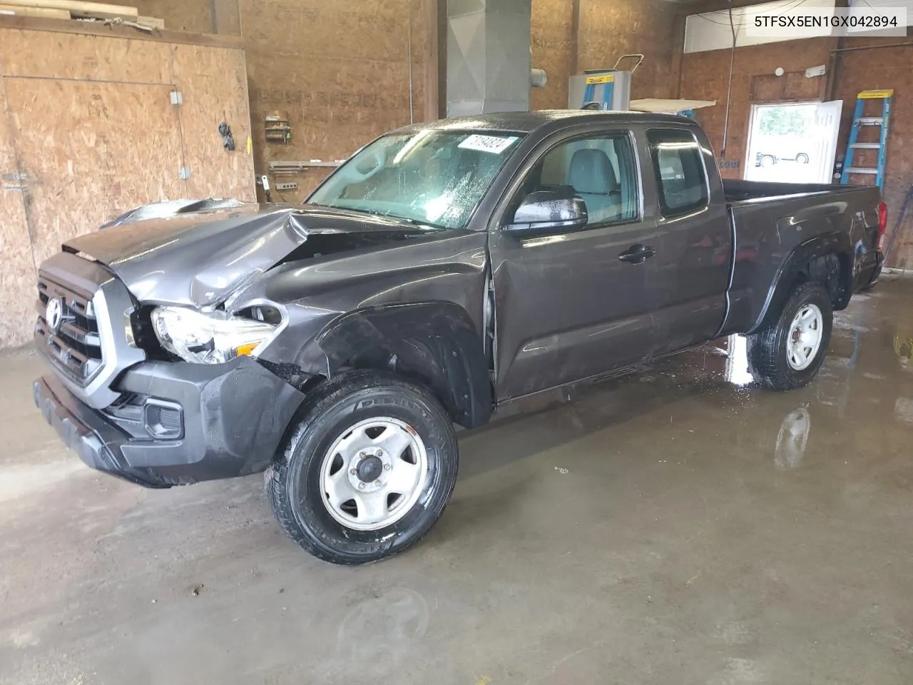 2016 Toyota Tacoma Access Cab VIN: 5TFSX5EN1GX042894 Lot: 73194824