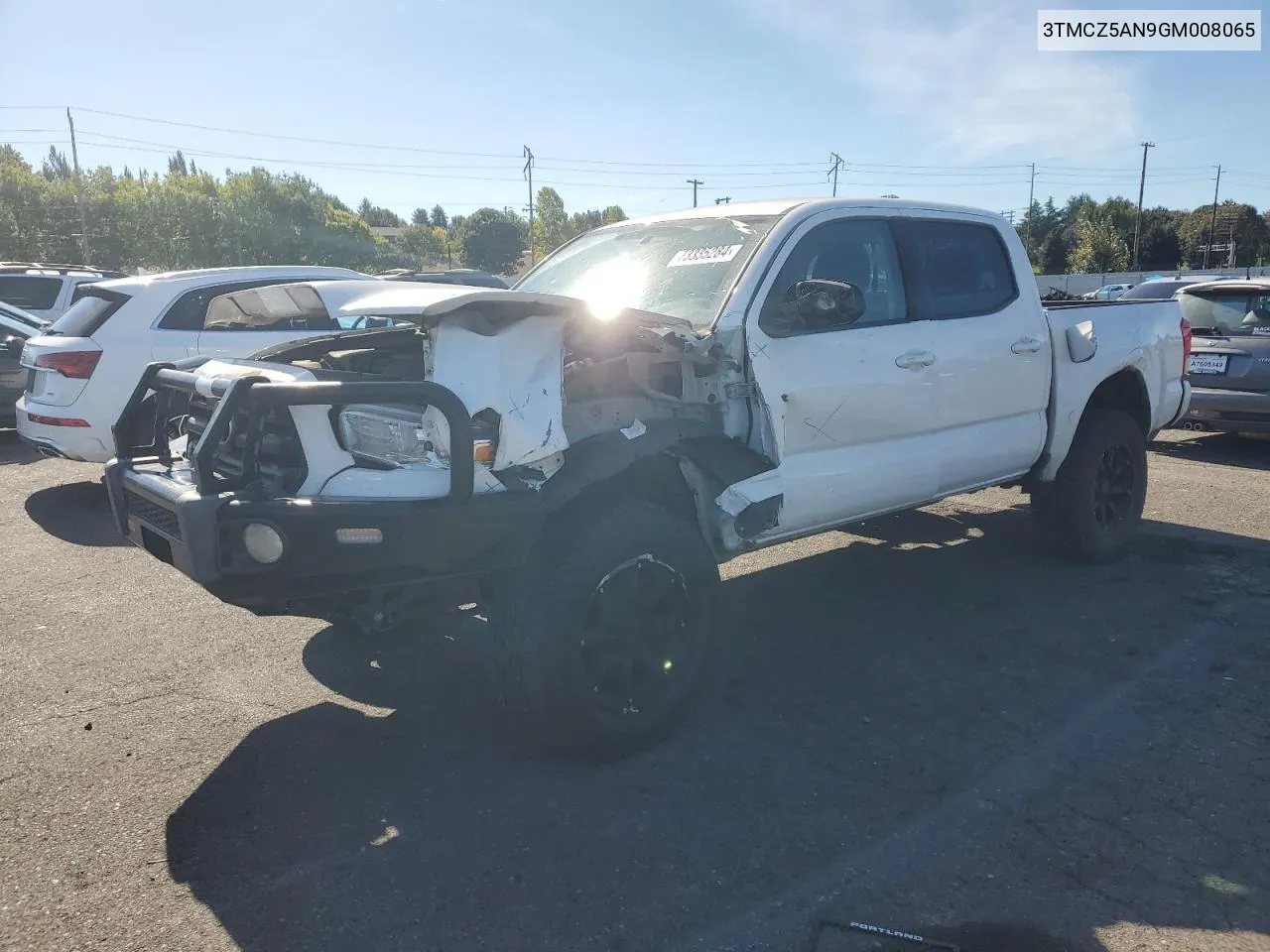 2016 Toyota Tacoma Double Cab VIN: 3TMCZ5AN9GM008065 Lot: 73335284