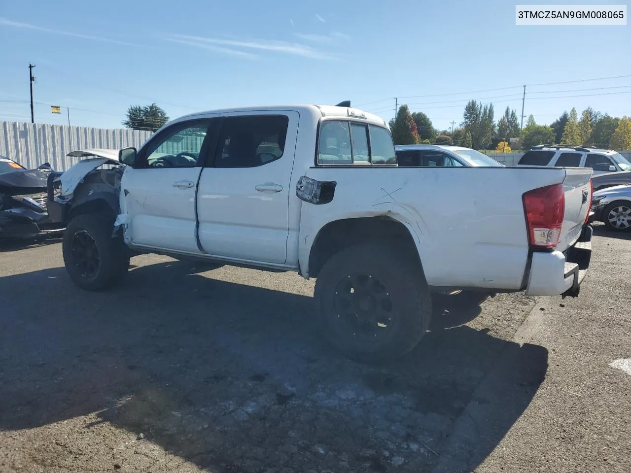 2016 Toyota Tacoma Double Cab VIN: 3TMCZ5AN9GM008065 Lot: 73335284