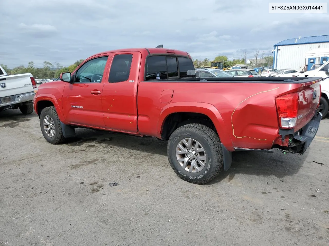 2016 Toyota Tacoma Access Cab VIN: 5TFSZ5AN0GX014441 Lot: 73758964