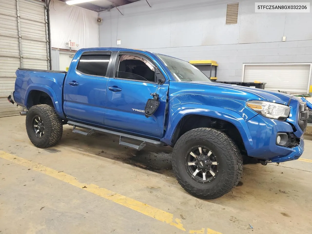 2016 Toyota Tacoma Double Cab VIN: 5TFCZ5AN8GX032206 Lot: 74523754