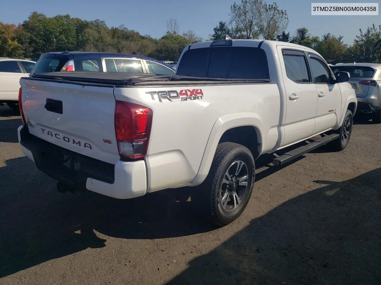 2016 Toyota Tacoma Double Cab VIN: 3TMDZ5BN0GM004358 Lot: 74666274