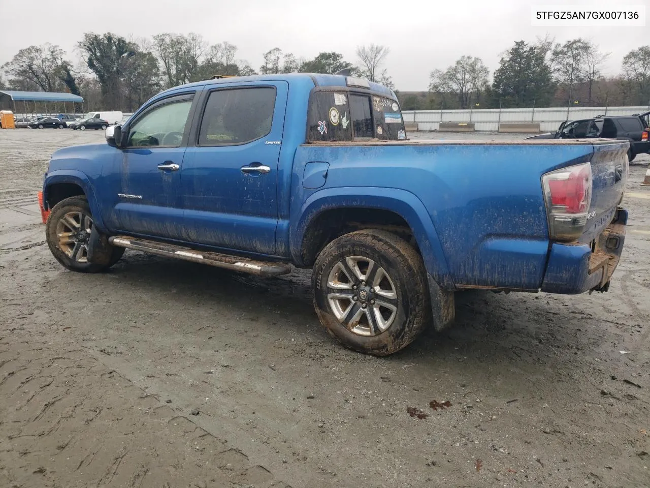 2016 Toyota Tacoma Double Cab VIN: 5TFGZ5AN7GX007136 Lot: 74851774