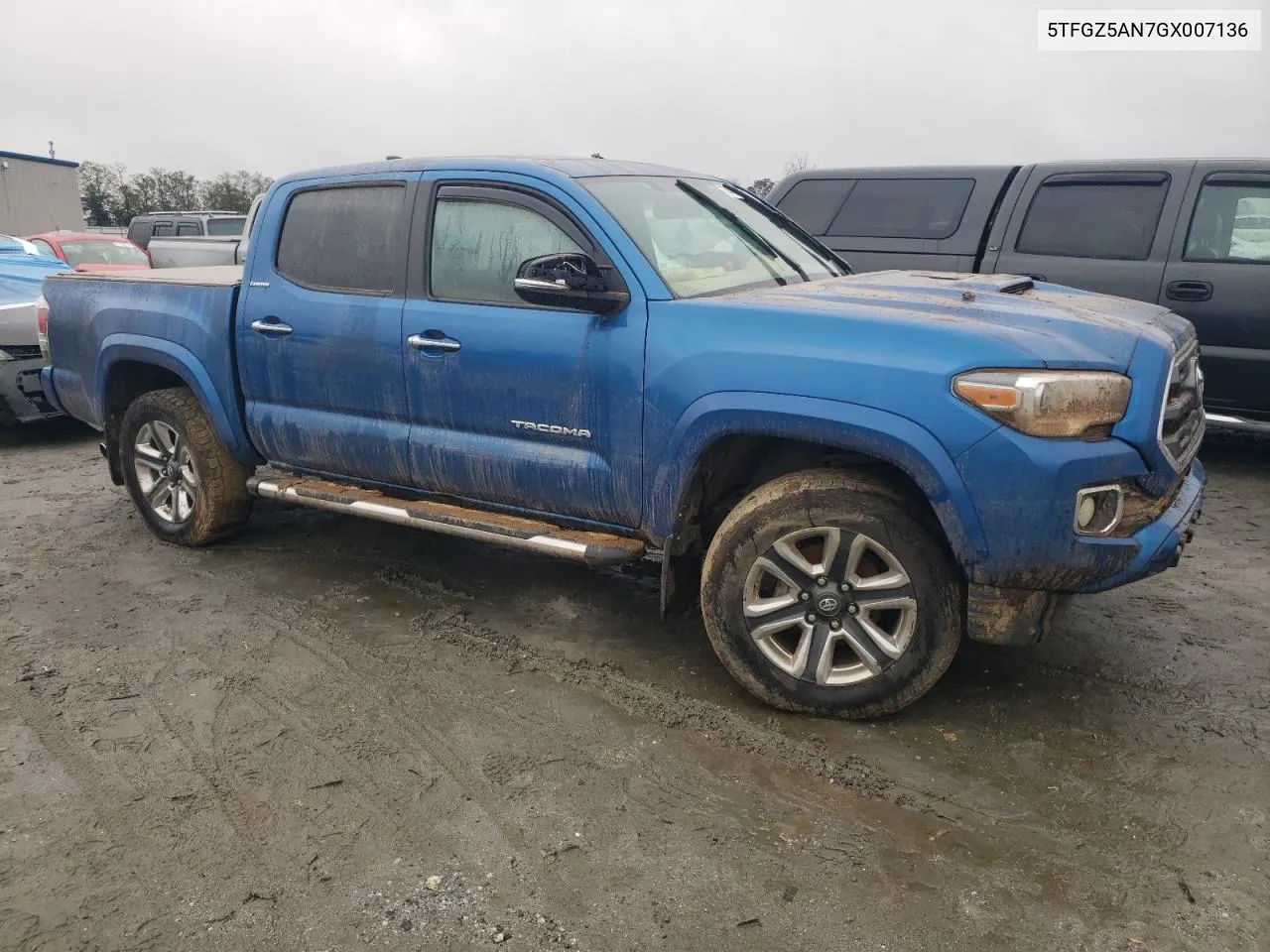 2016 Toyota Tacoma Double Cab VIN: 5TFGZ5AN7GX007136 Lot: 74851774