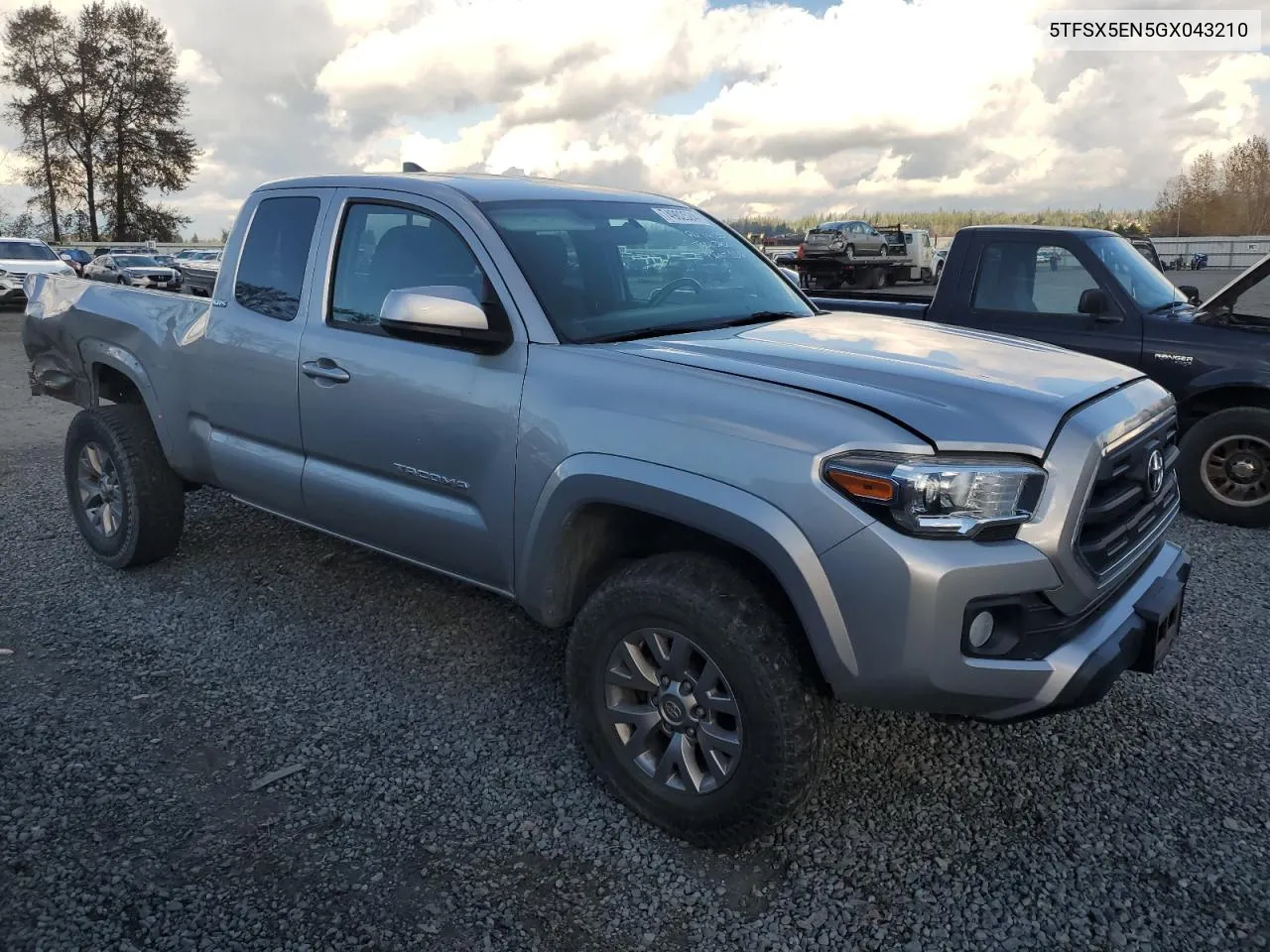 2016 Toyota Tacoma Access Cab VIN: 5TFSX5EN5GX043210 Lot: 74902524