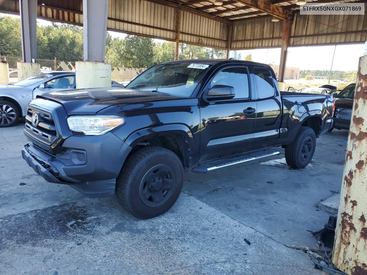 2016 Toyota Tacoma Access Cab VIN: 5TFRX5GNXGX071869 Lot: 75772854