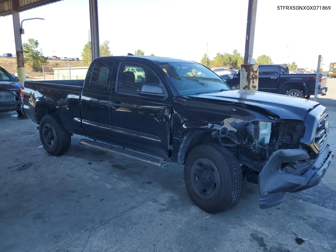 2016 Toyota Tacoma Access Cab VIN: 5TFRX5GNXGX071869 Lot: 75772854