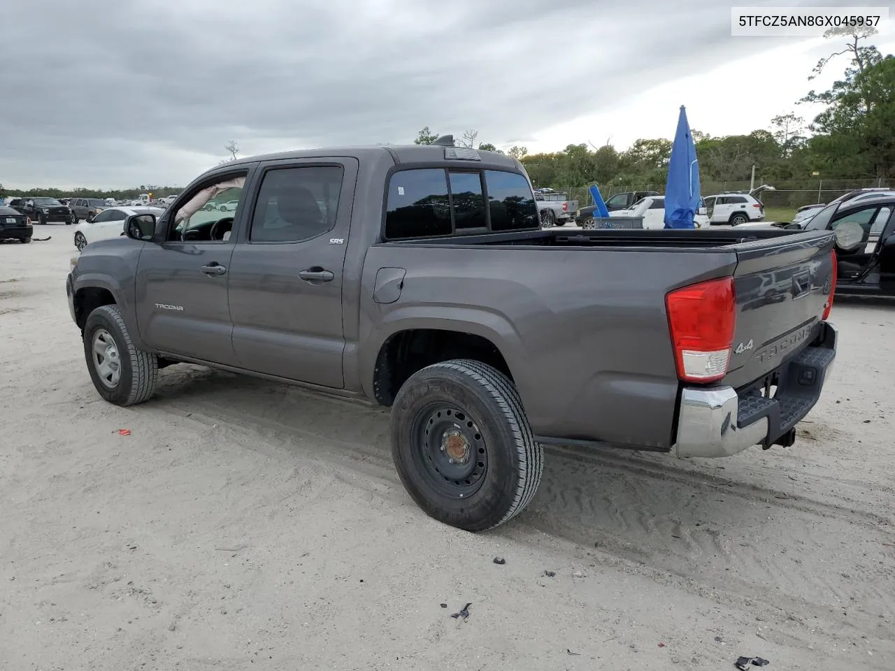 2016 Toyota Tacoma Double Cab VIN: 5TFCZ5AN8GX045957 Lot: 76283524