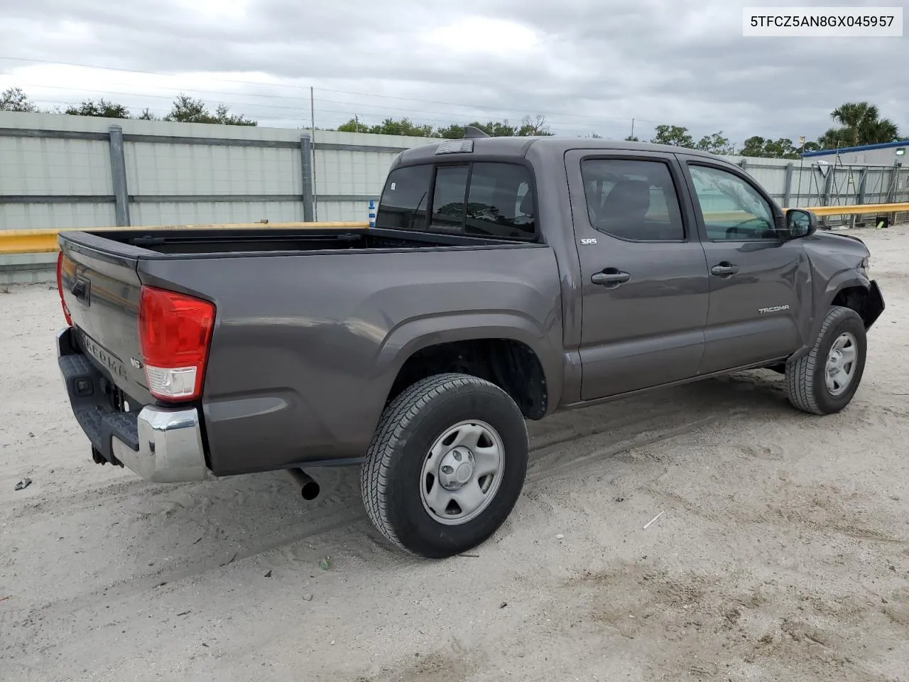 2016 Toyota Tacoma Double Cab VIN: 5TFCZ5AN8GX045957 Lot: 76283524