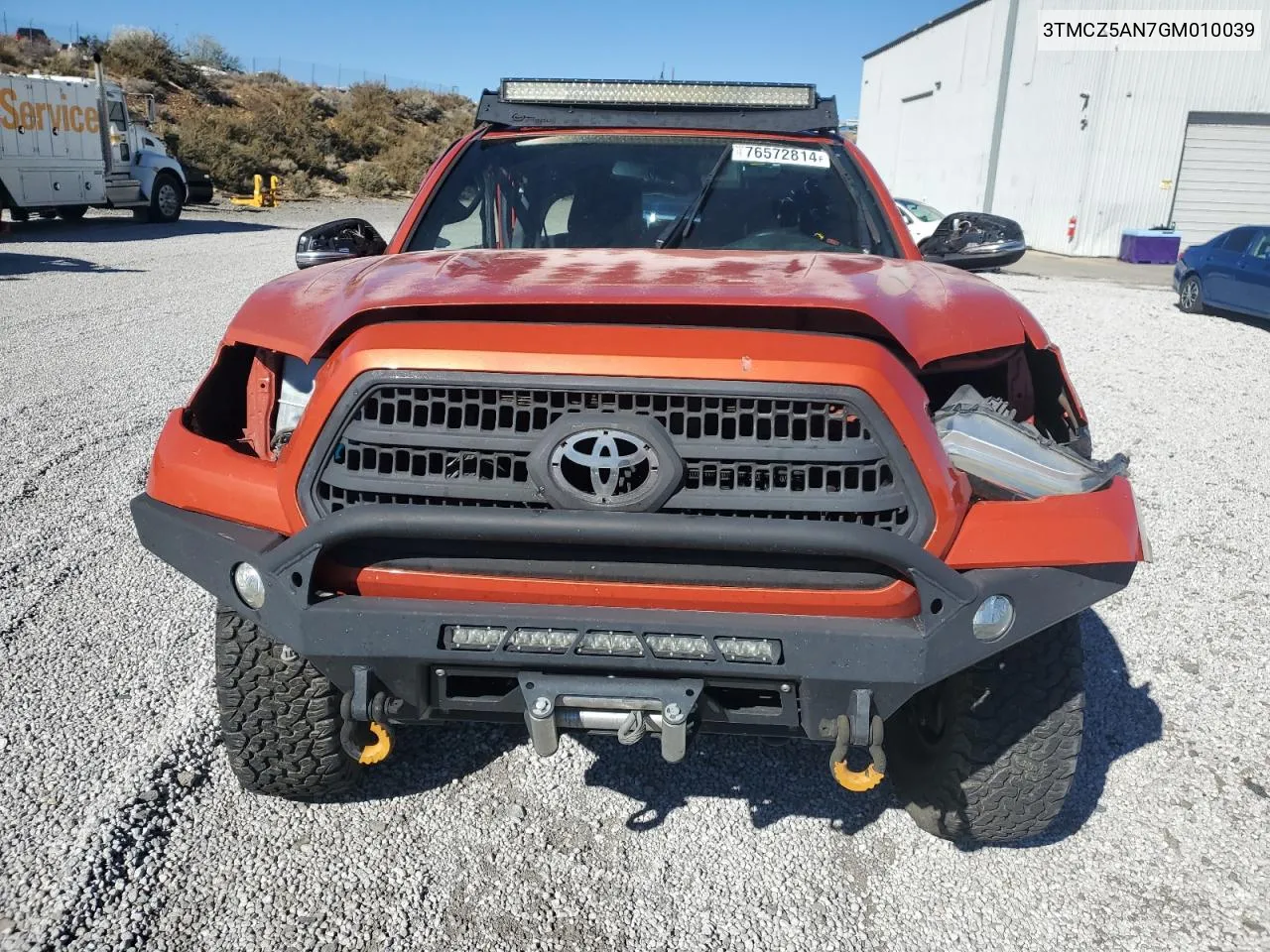 2016 Toyota Tacoma Double Cab VIN: 3TMCZ5AN7GM010039 Lot: 76572814