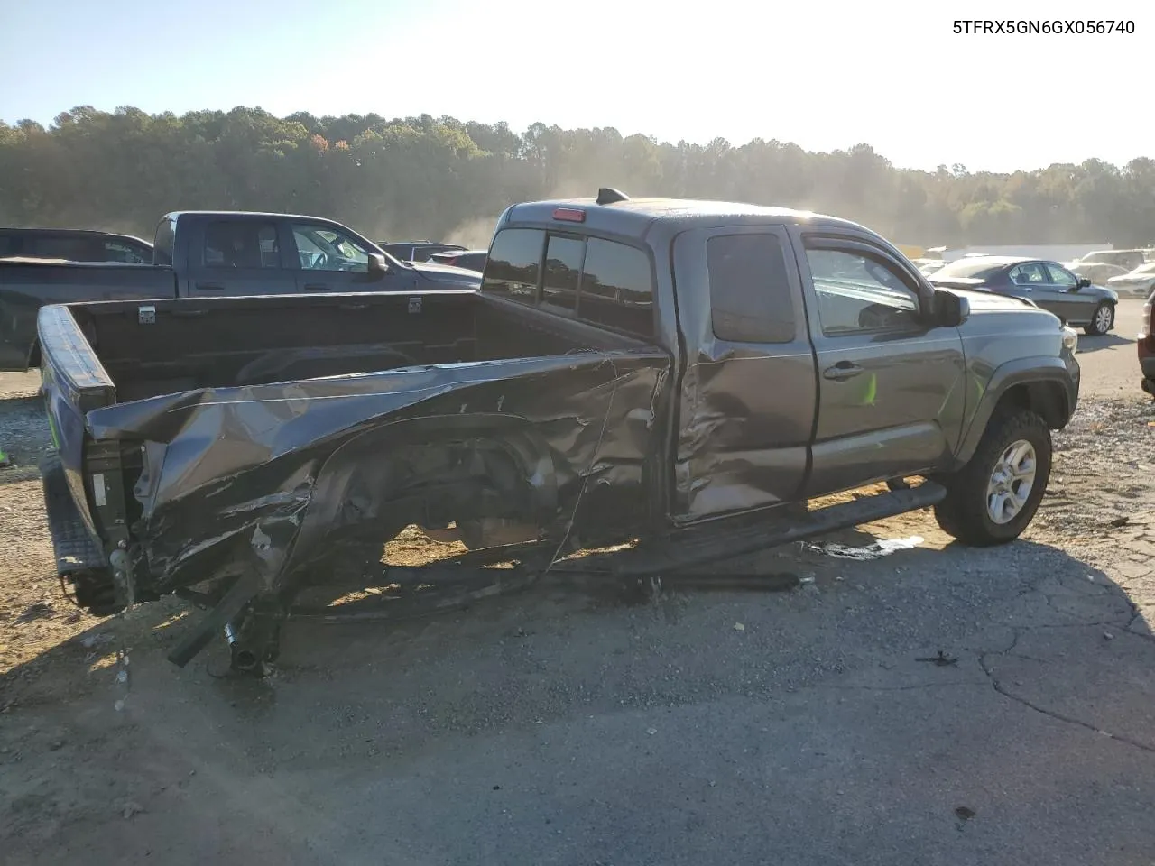 2016 Toyota Tacoma Access Cab VIN: 5TFRX5GN6GX056740 Lot: 76917734