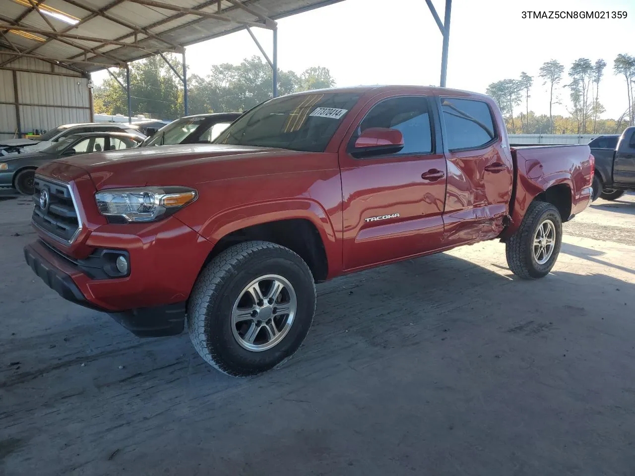 2016 Toyota Tacoma Double Cab VIN: 3TMAZ5CN8GM021359 Lot: 77370414