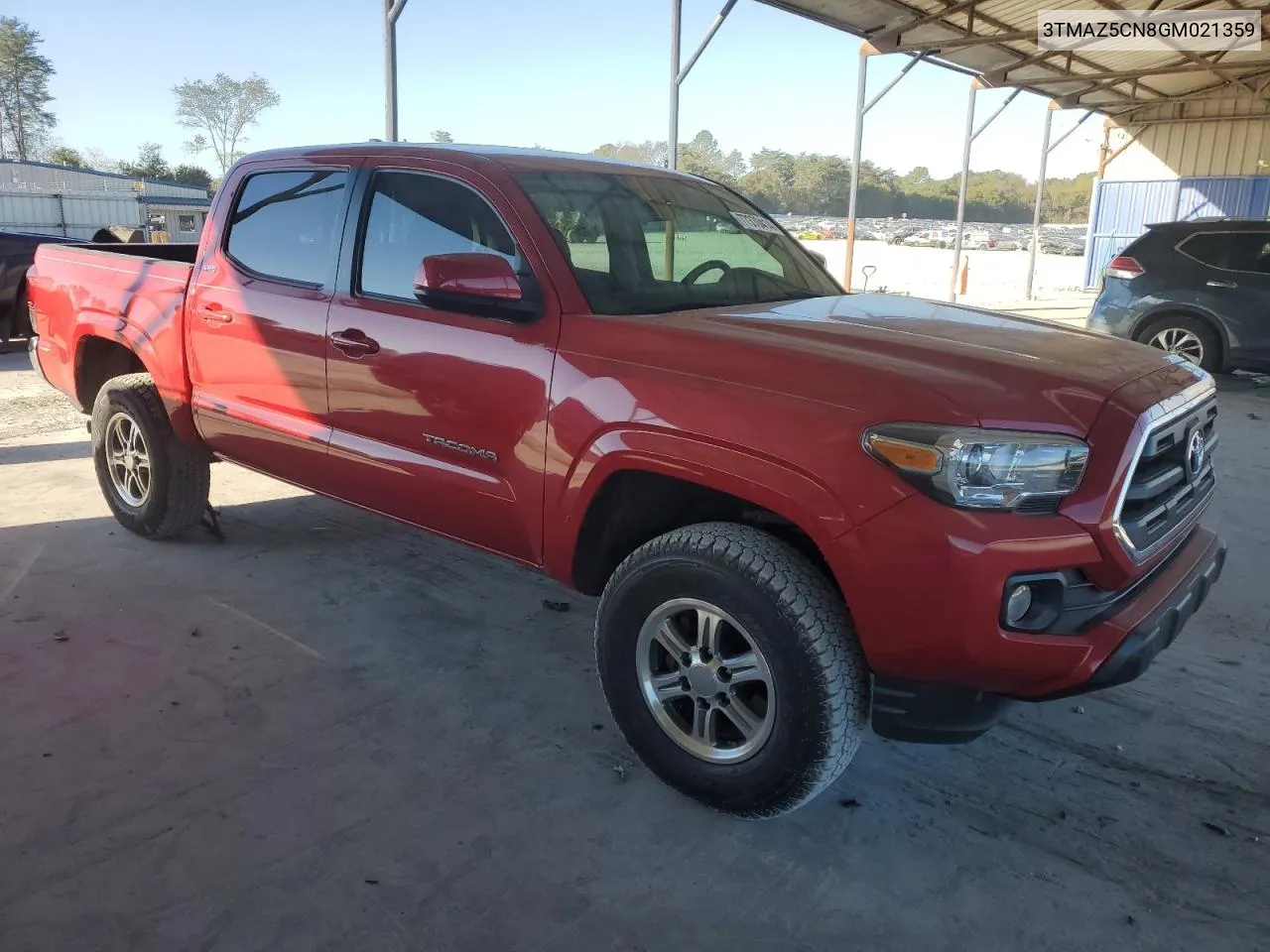 2016 Toyota Tacoma Double Cab VIN: 3TMAZ5CN8GM021359 Lot: 77370414