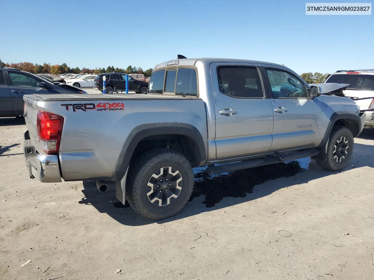 2016 Toyota Tacoma Double Cab VIN: 3TMCZ5AN9GM023827 Lot: 77449104