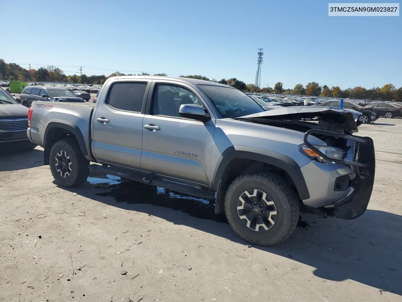 2016 Toyota Tacoma Double Cab VIN: 3TMCZ5AN9GM023827 Lot: 77449104