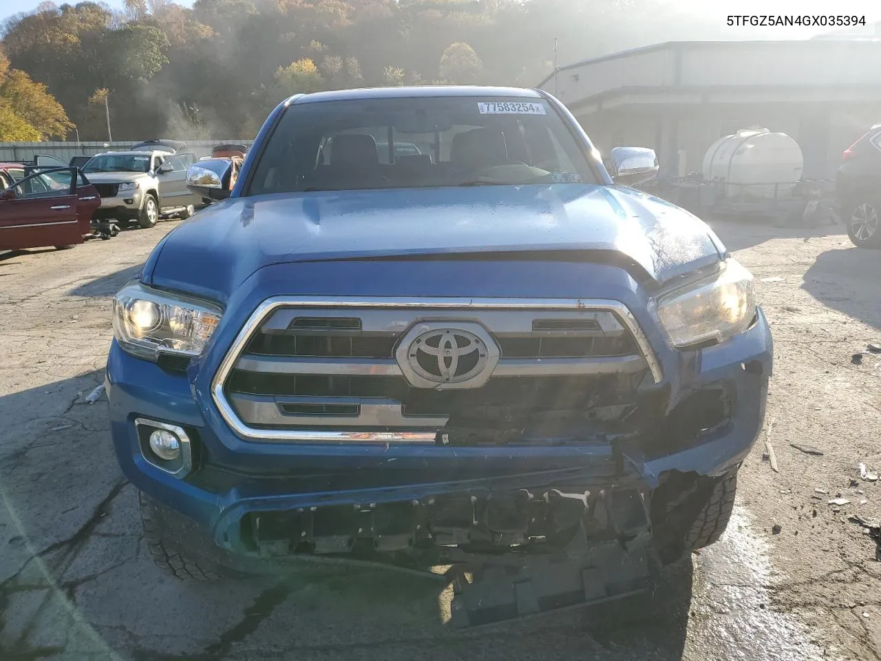 2016 Toyota Tacoma Double Cab VIN: 5TFGZ5AN4GX035394 Lot: 77583254