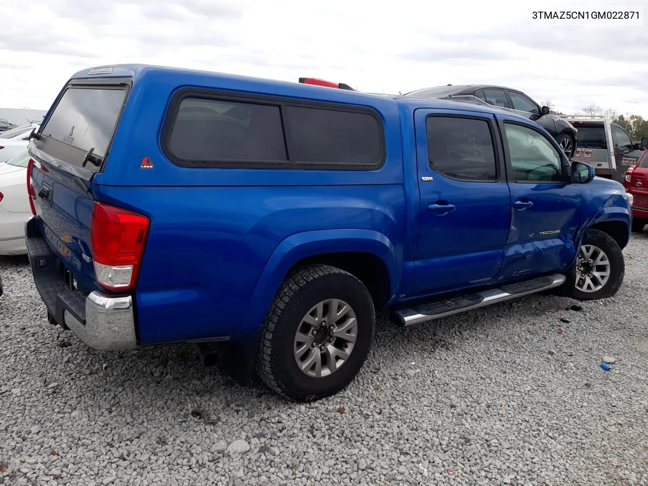 2016 Toyota Tacoma Double Cab VIN: 3TMAZ5CN1GM022871 Lot: 77749224