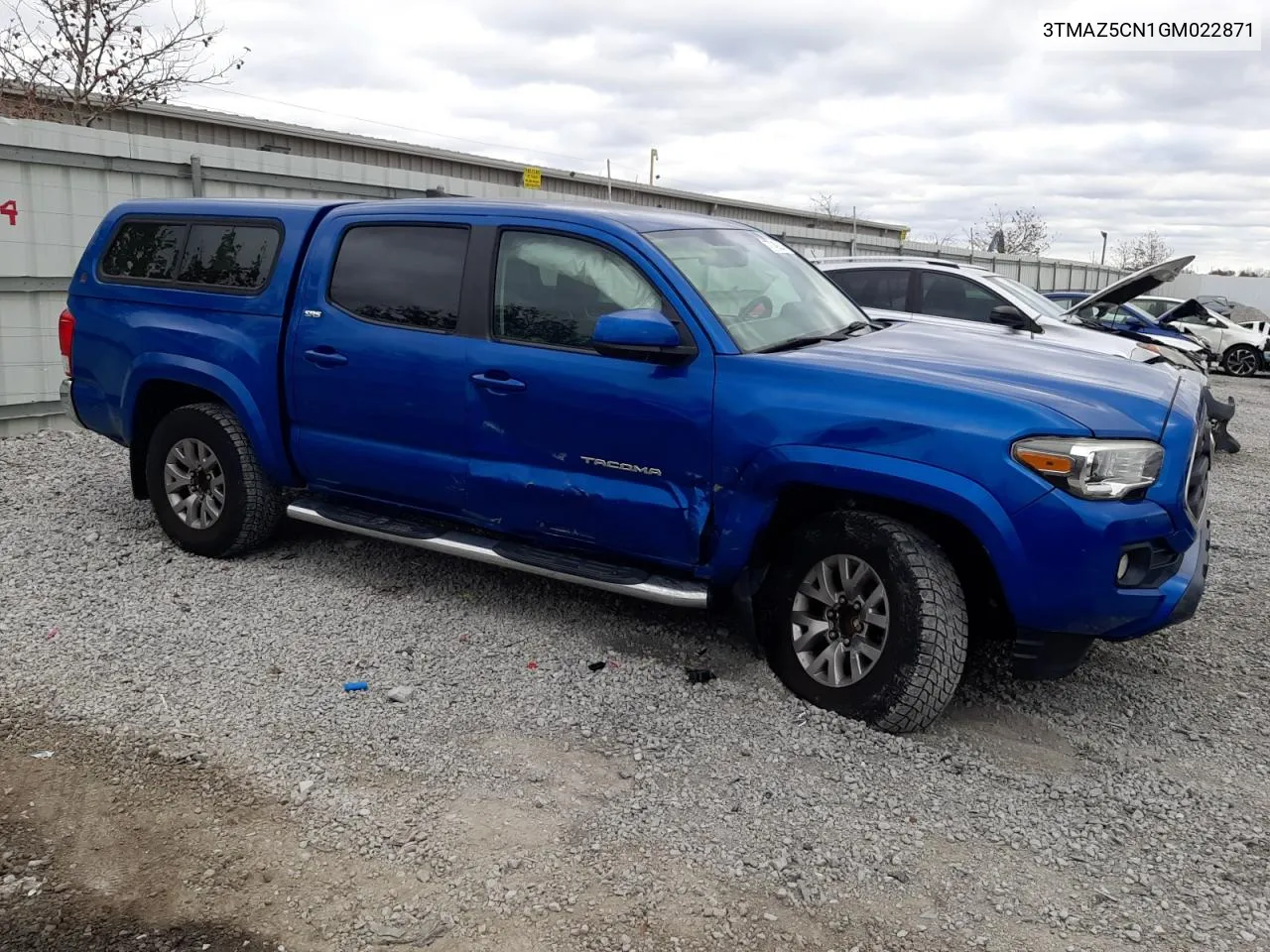 2016 Toyota Tacoma Double Cab VIN: 3TMAZ5CN1GM022871 Lot: 77749224