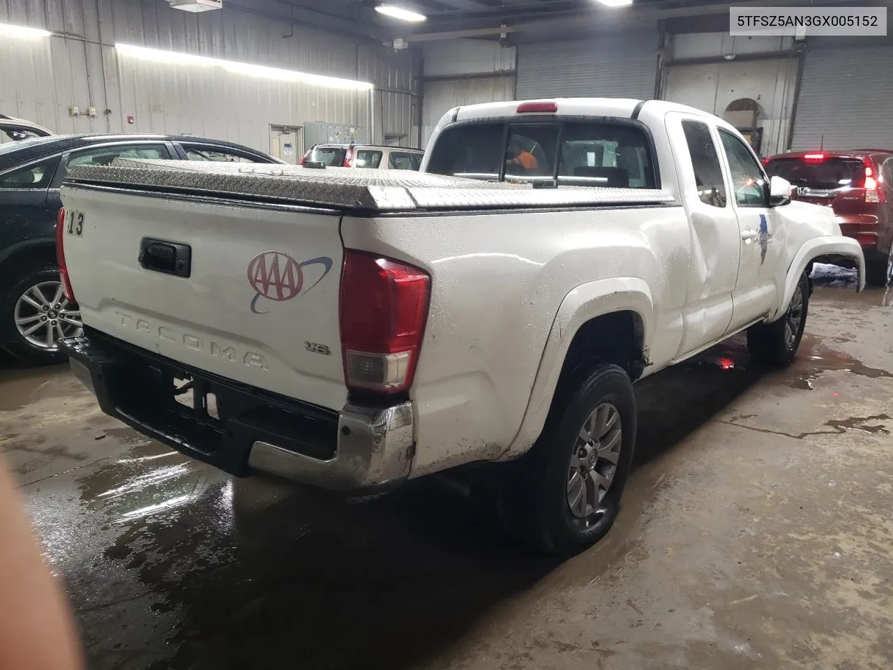 2016 Toyota Tacoma Access Cab VIN: 5TFSZ5AN3GX005152 Lot: 78085724