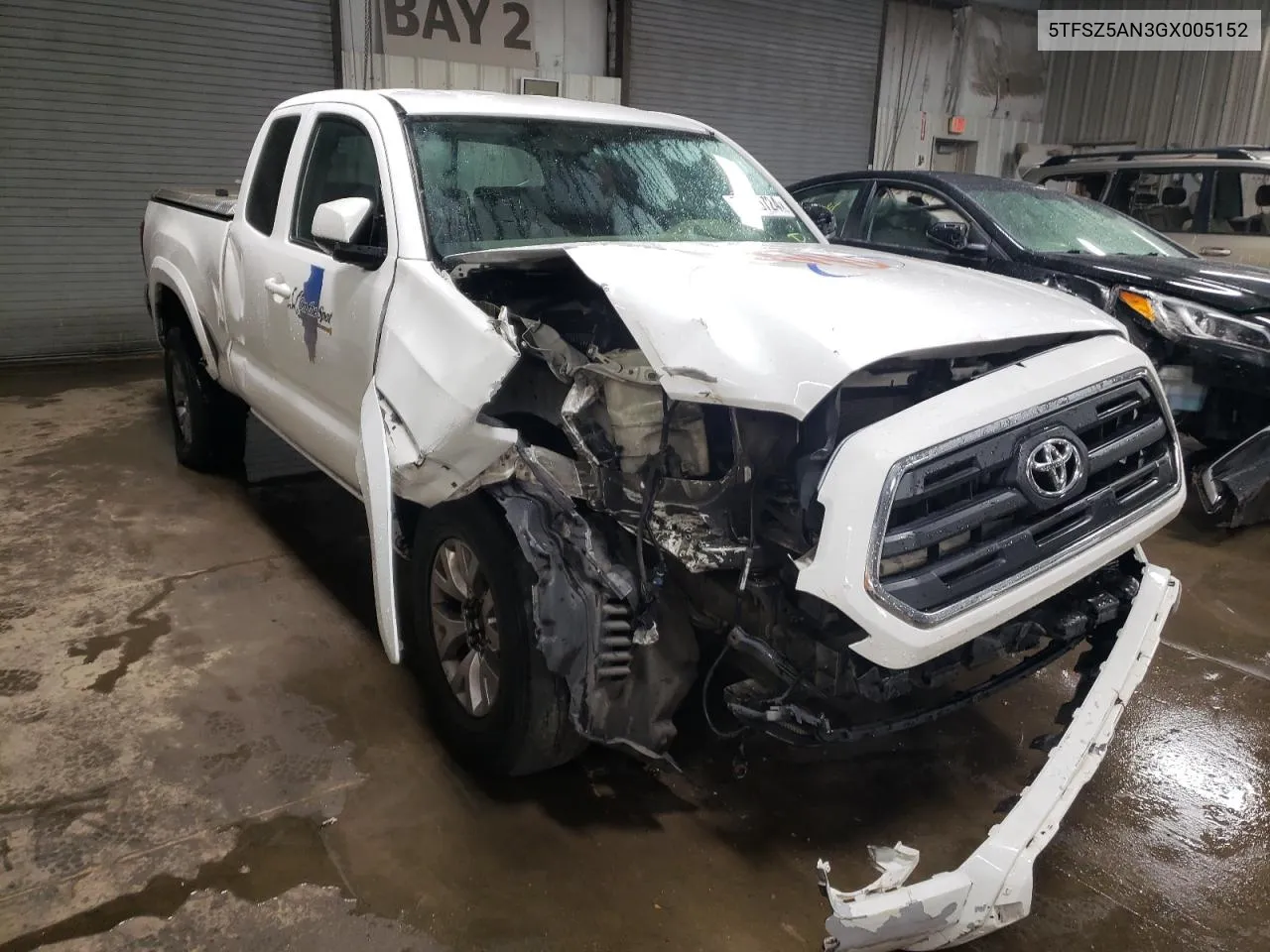 2016 Toyota Tacoma Access Cab VIN: 5TFSZ5AN3GX005152 Lot: 78085724