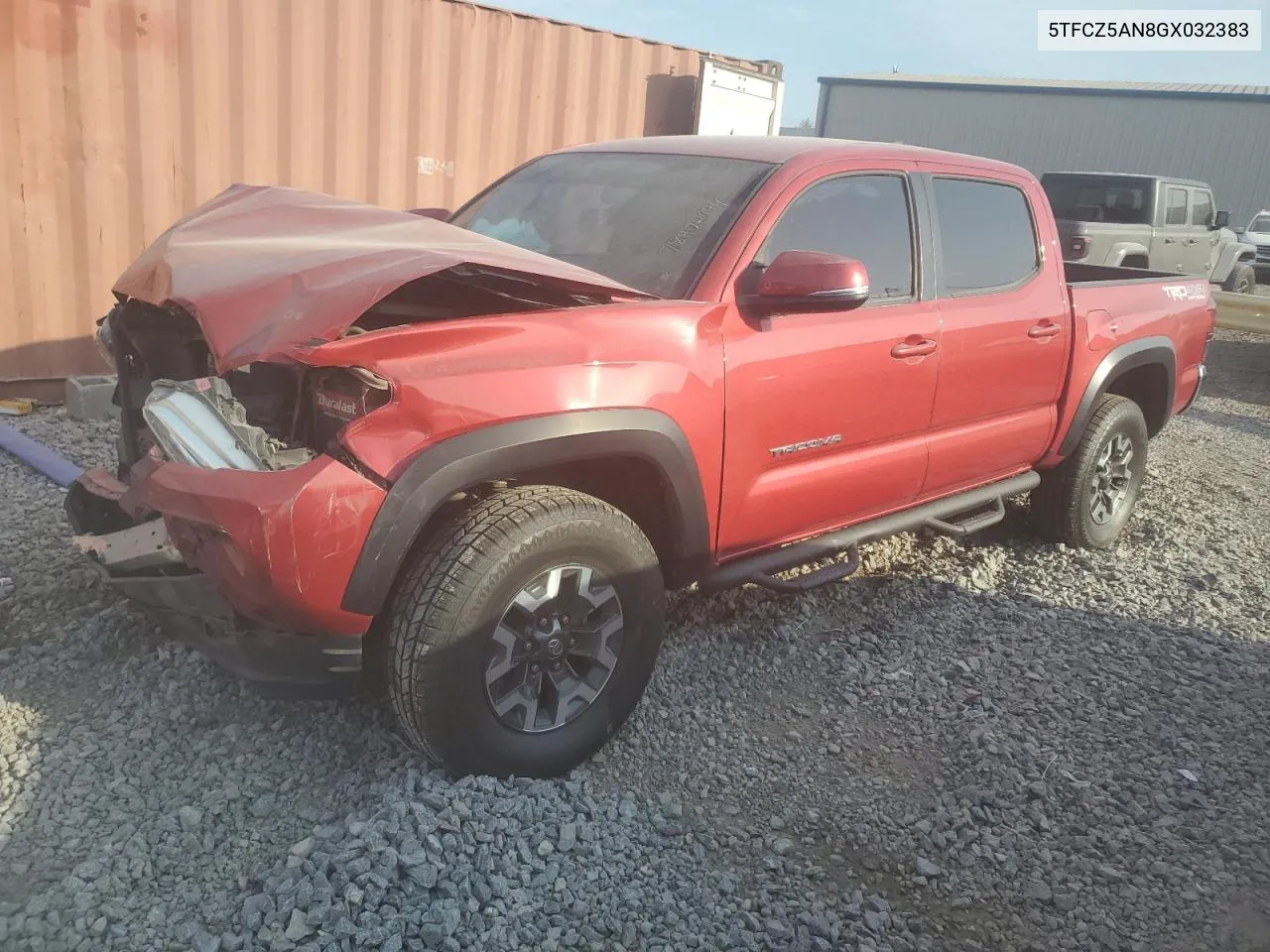 2016 Toyota Tacoma Double Cab VIN: 5TFCZ5AN8GX032383 Lot: 78472994