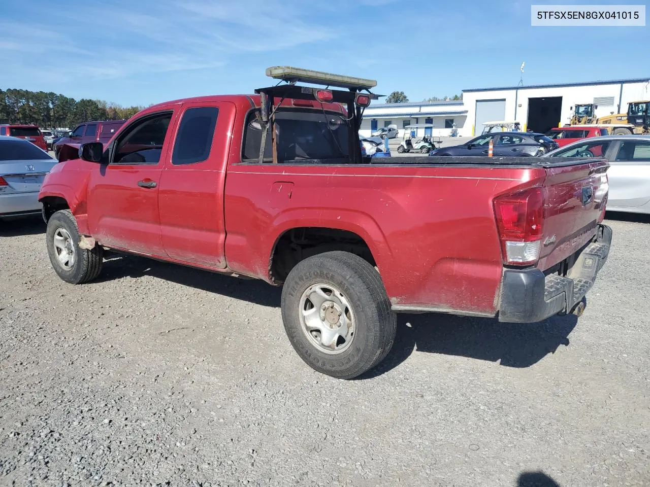 2016 Toyota Tacoma Access Cab VIN: 5TFSX5EN8GX041015 Lot: 79601294