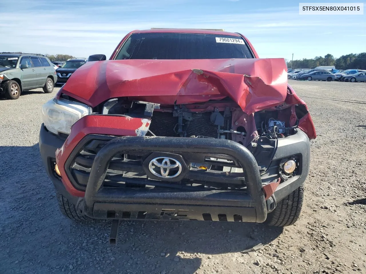 2016 Toyota Tacoma Access Cab VIN: 5TFSX5EN8GX041015 Lot: 79601294