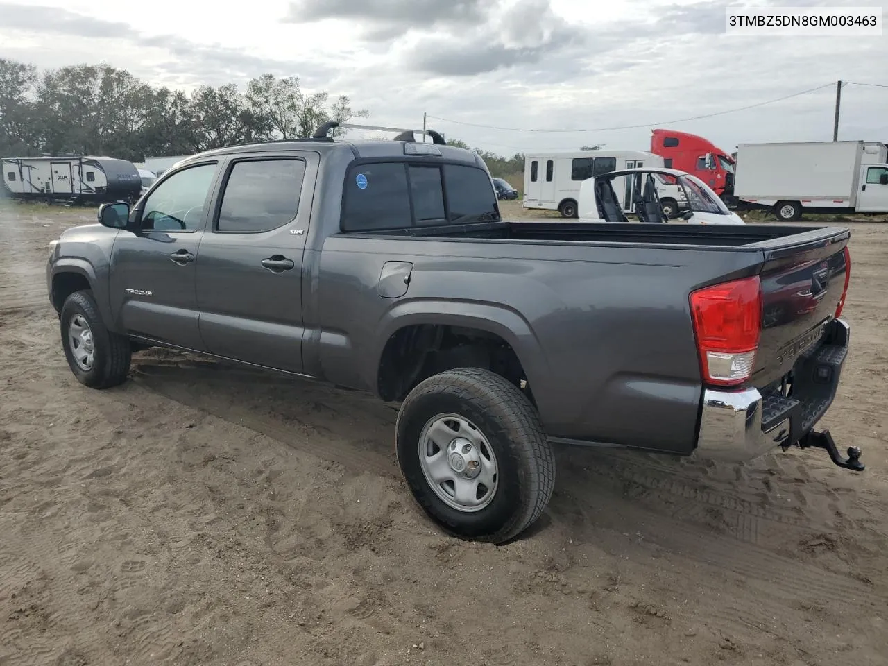 2016 Toyota Tacoma Double Cab VIN: 3TMBZ5DN8GM003463 Lot: 79702834