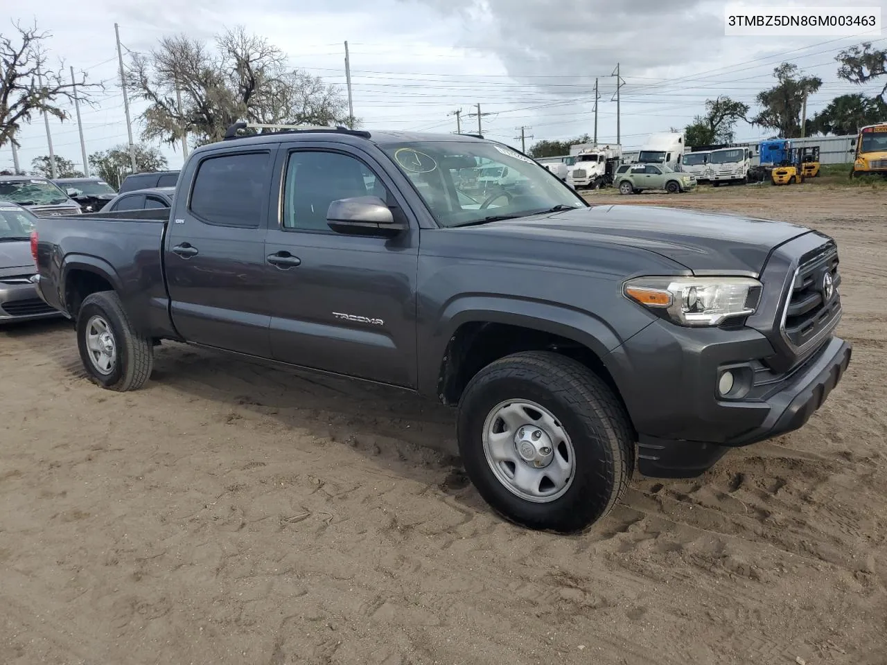 2016 Toyota Tacoma Double Cab VIN: 3TMBZ5DN8GM003463 Lot: 79702834