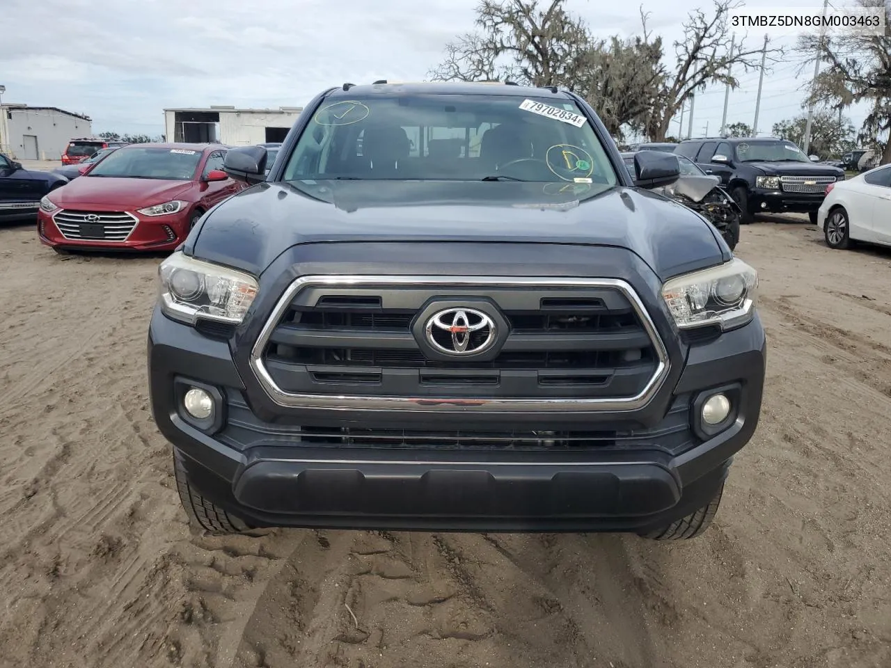 2016 Toyota Tacoma Double Cab VIN: 3TMBZ5DN8GM003463 Lot: 79702834