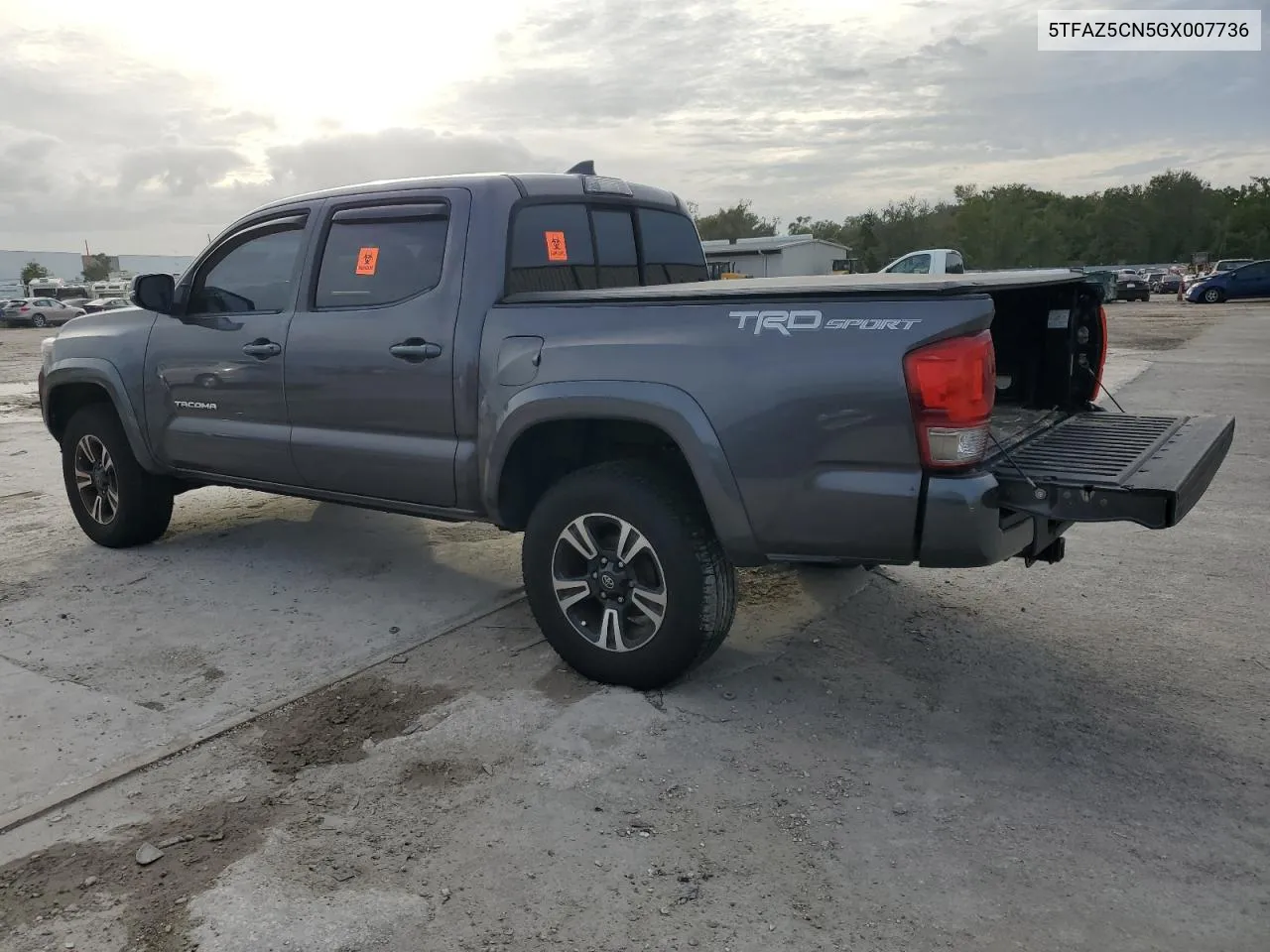 2016 Toyota Tacoma Double Cab VIN: 5TFAZ5CN5GX007736 Lot: 79767084