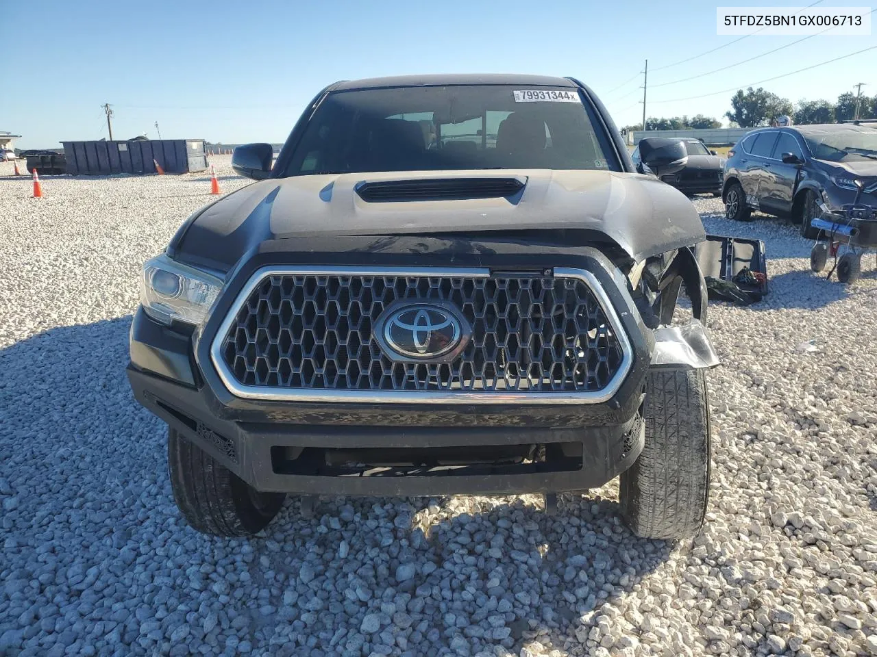 2016 Toyota Tacoma Double Cab VIN: 5TFDZ5BN1GX006713 Lot: 79931344