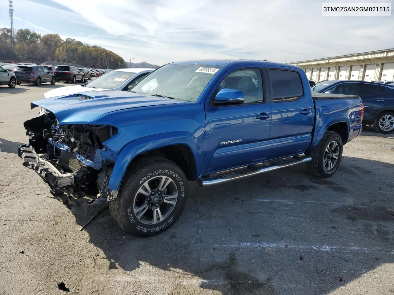 2016 Toyota Tacoma Double Cab VIN: 3TMCZ5AN2GM021515 Lot: 80086814