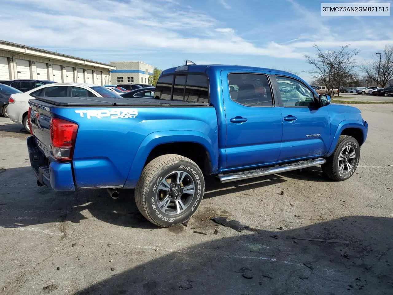 2016 Toyota Tacoma Double Cab VIN: 3TMCZ5AN2GM021515 Lot: 80086814