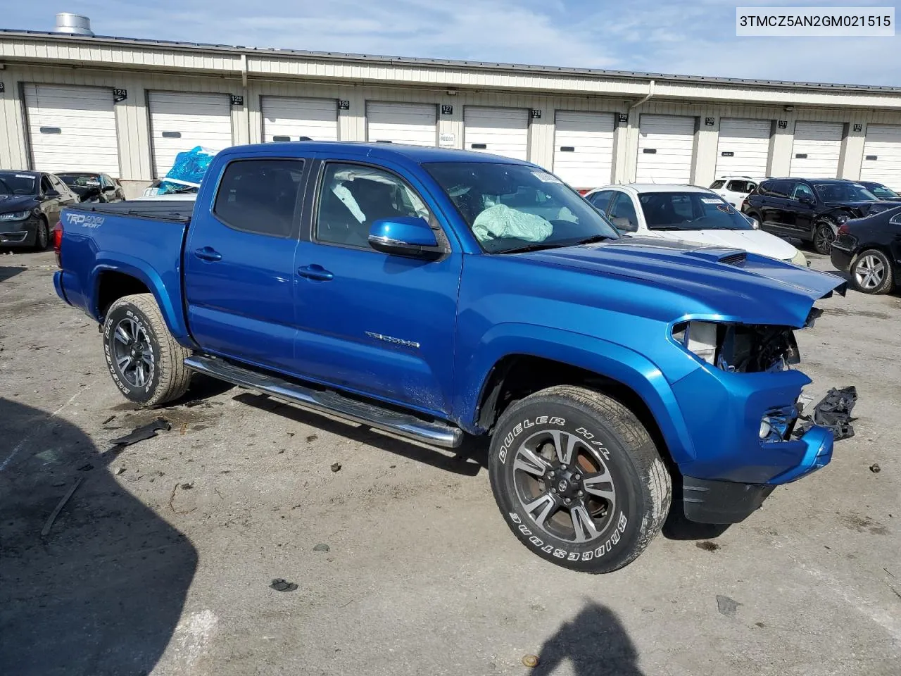 2016 Toyota Tacoma Double Cab VIN: 3TMCZ5AN2GM021515 Lot: 80086814