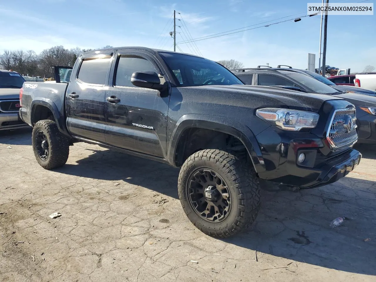 2016 Toyota Tacoma Double Cab VIN: 3TMCZ5ANXGM025294 Lot: 80098433