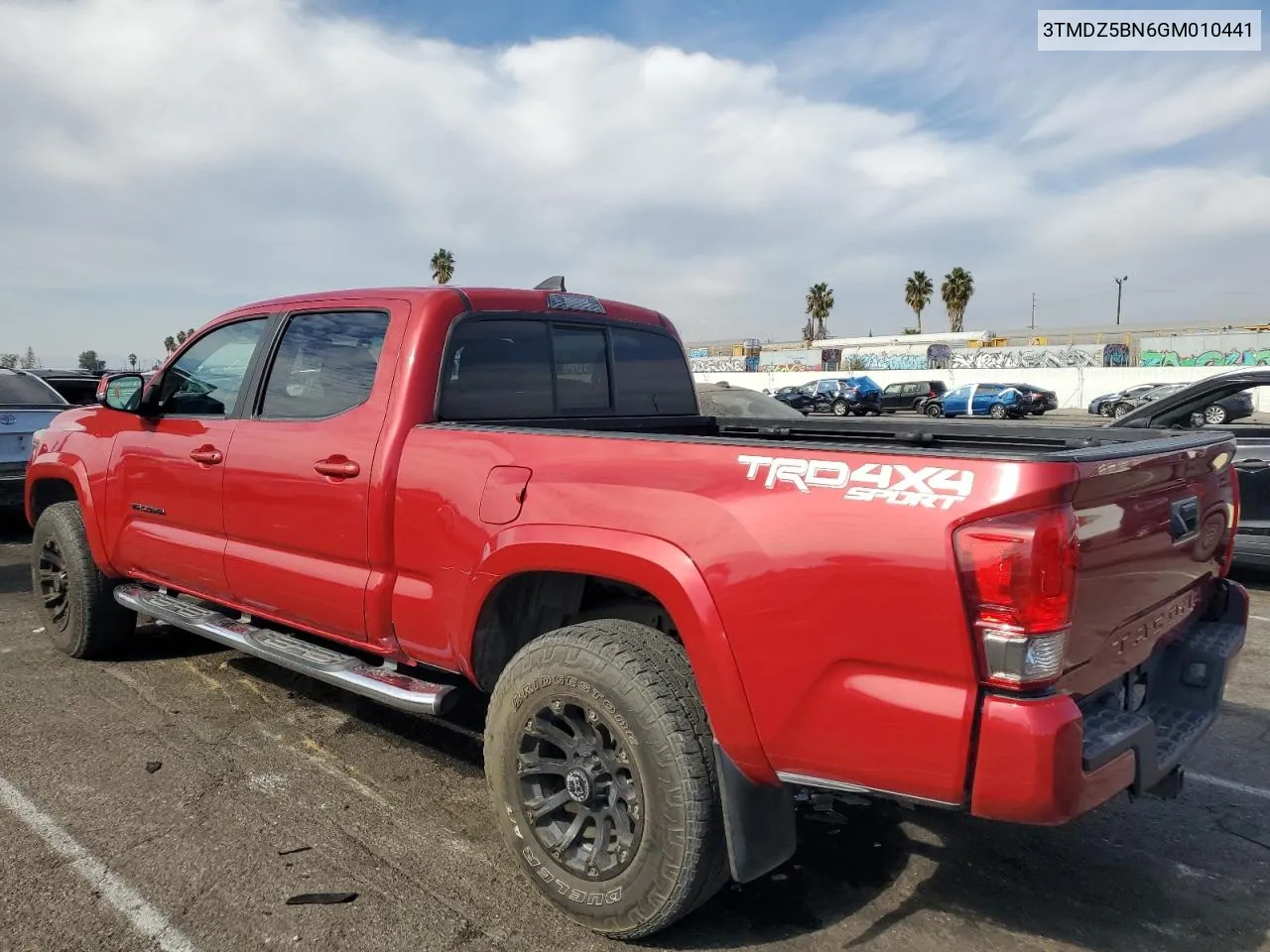 2016 Toyota Tacoma Double Cab VIN: 3TMDZ5BN6GM010441 Lot: 80330994