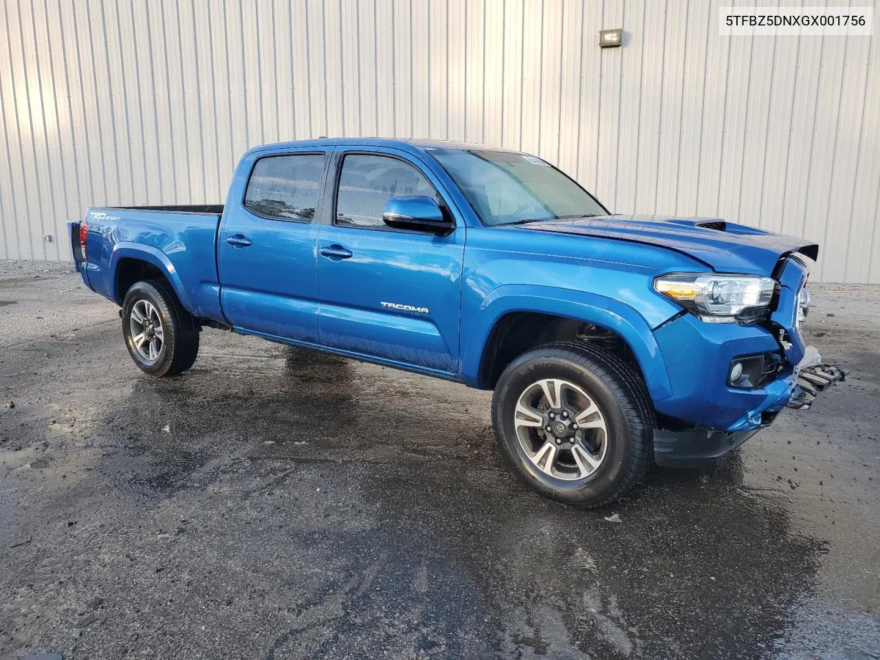 2016 Toyota Tacoma Double Cab VIN: 5TFBZ5DNXGX001756 Lot: 80446364