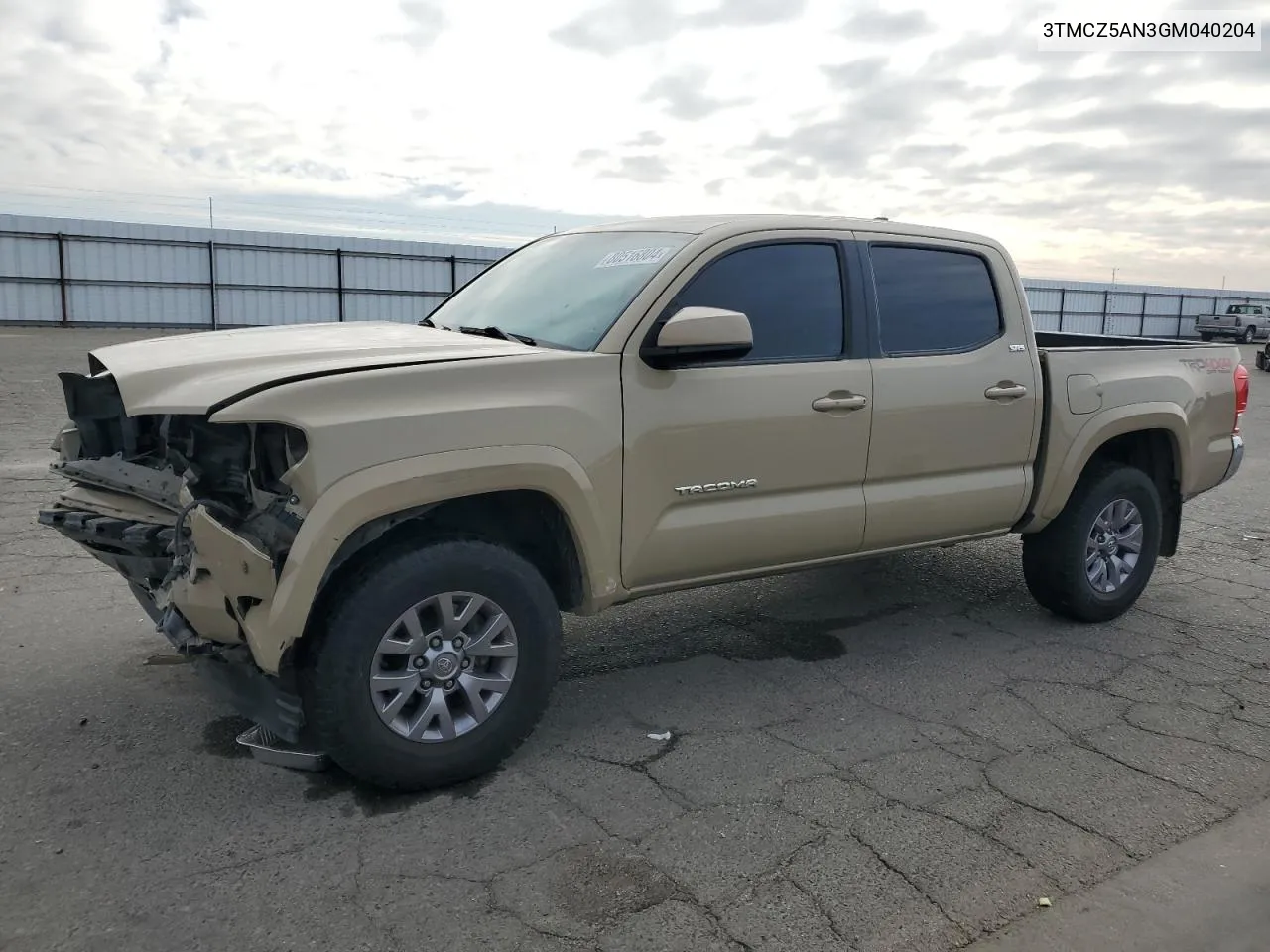 2016 Toyota Tacoma Double Cab VIN: 3TMCZ5AN3GM040204 Lot: 80516804