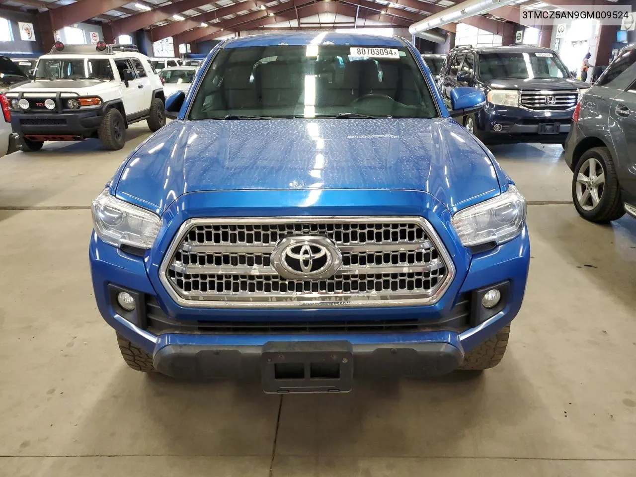 2016 Toyota Tacoma Double Cab VIN: 3TMCZ5AN9GM009524 Lot: 80703094