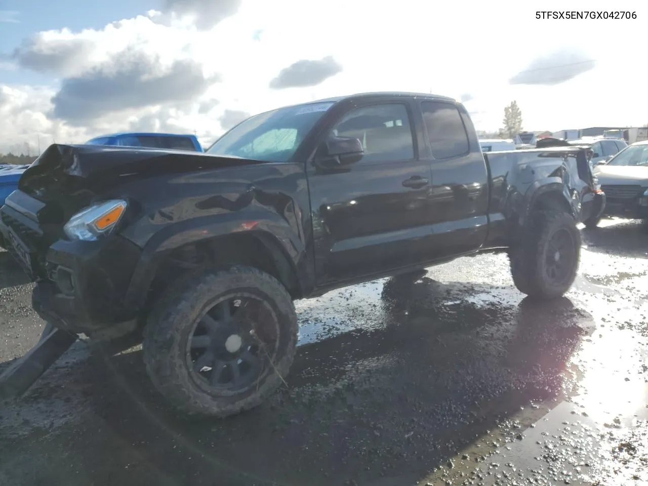 2016 Toyota Tacoma Access Cab VIN: 5TFSX5EN7GX042706 Lot: 80982144