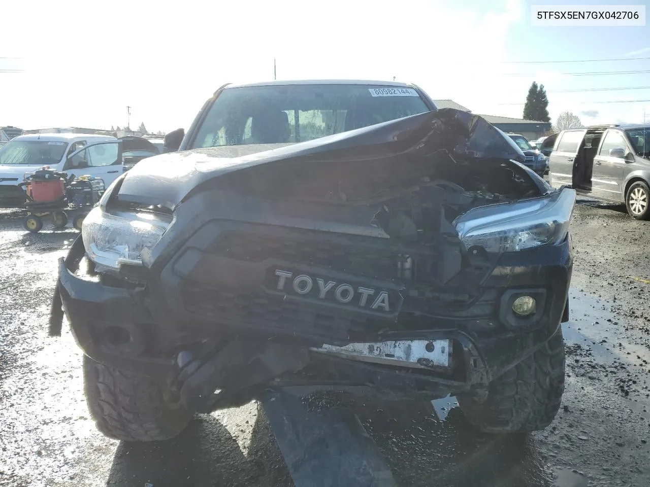 2016 Toyota Tacoma Access Cab VIN: 5TFSX5EN7GX042706 Lot: 80982144