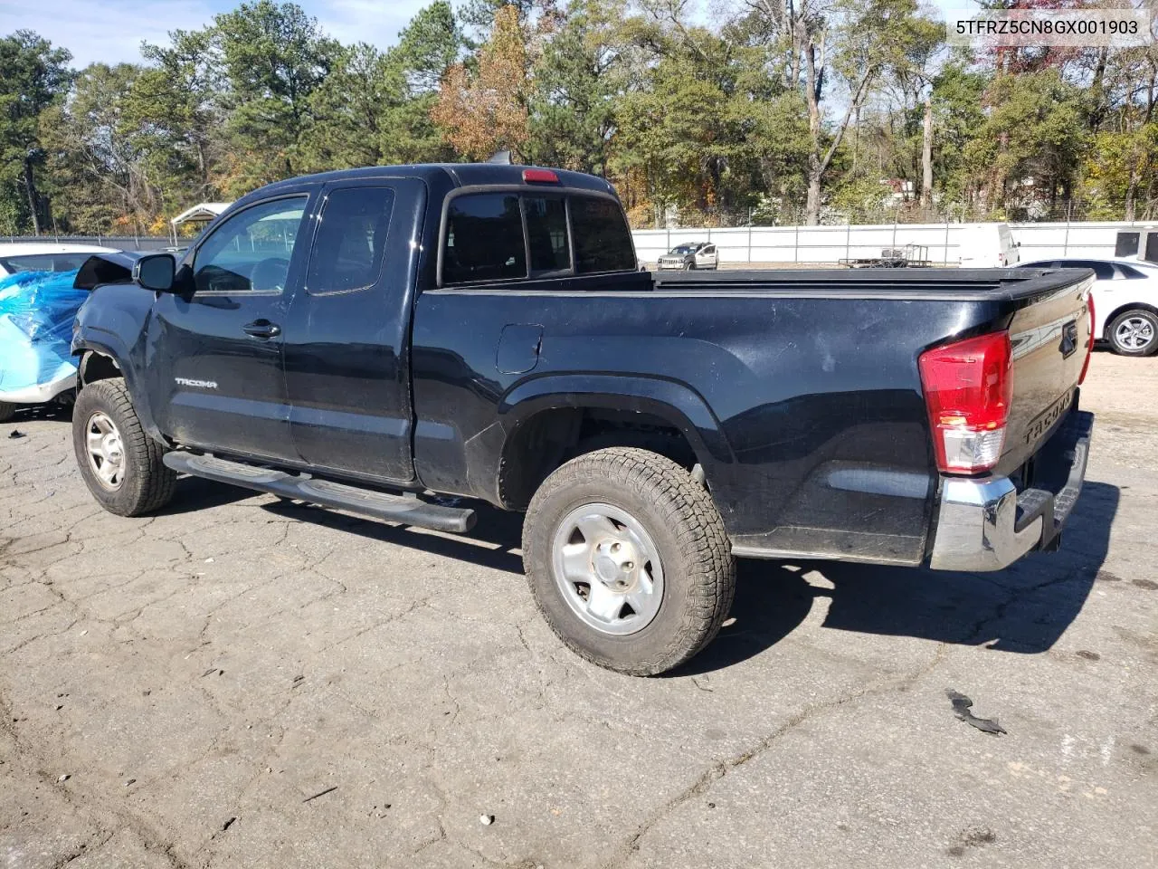 2016 Toyota Tacoma Access Cab VIN: 5TFRZ5CN8GX001903 Lot: 81133994