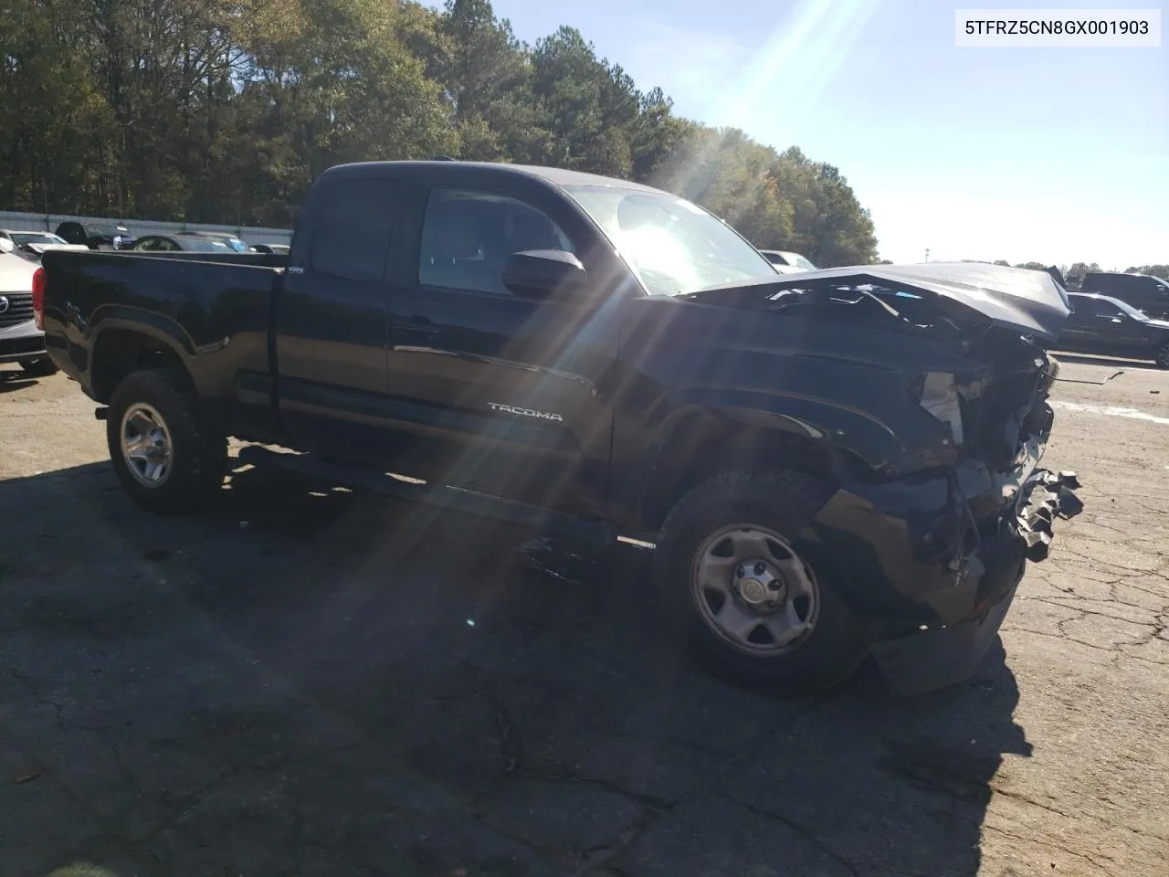 2016 Toyota Tacoma Access Cab VIN: 5TFRZ5CN8GX001903 Lot: 81133994